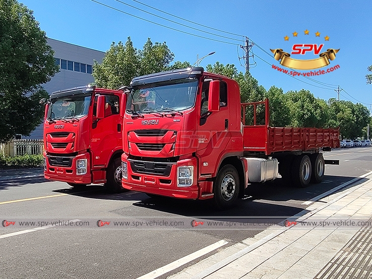 Cargo Truck ISUZU GIGA 6X4-Dispacthing